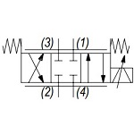 EQ-S4P гидравлический клапан Tecnord (Delta Power)