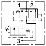EF-F3G гидравлический клапан Tecnord (Delta Power)