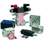 Предохранительные клапаны Sun Hydraulics модульного монтажа.